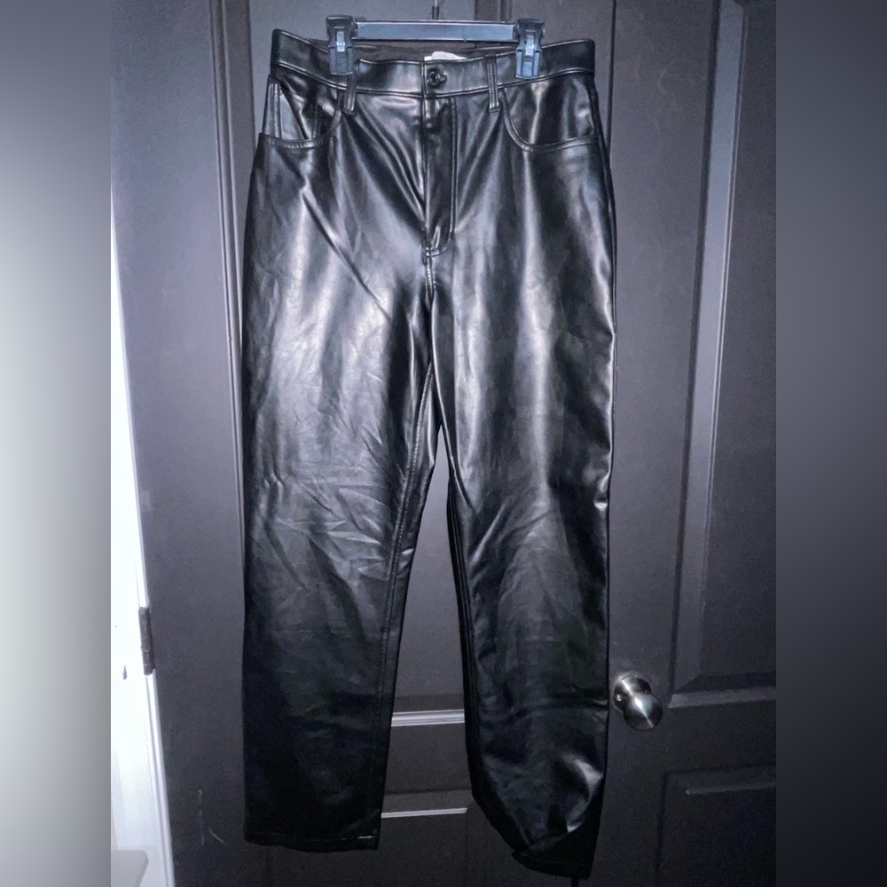 Abercrombie & Fitch Black High-Rise Pants - Picture 3 of 7